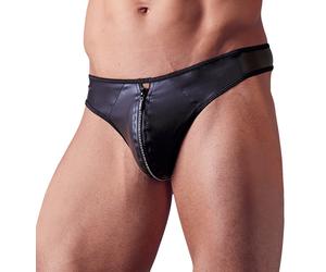 String en G pour hommes avec fermeture éclair en strass