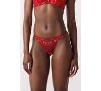 String en tulle brodé - Conquete - 38 - Red - Femme - Etam