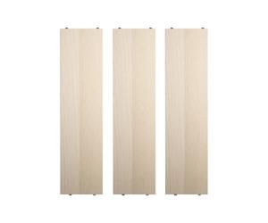 String Étagère String frêne. 78x20 cm. lot de 3