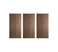String String système - Set de 3 tablettes 58x30cm noyer PxHxP 58x2x30cm