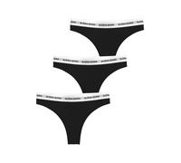 String femme BjÃ¶rn Borg Logo (x3) Noir L