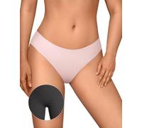 String femme camel toe string invisible sans couture sous-vêtements de sport respirant et évacuant la transpiration, rose, S