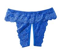 String Femme Sexy Chic- Culottes Et Slips Dentelle,Culotte Femme Couleurs Pures Confortable Respirant Classique sous-VêTement éLéGant Élasticité ImpriméS Lingerie