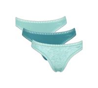 String femme Sloggi Go Crush (x3) Vert XS