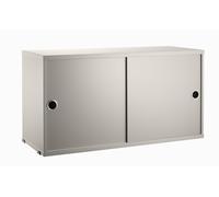 String Furniture Armoire à portes coulissantes - beige - Profondeur 30 cm