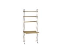 String Furniture Combinaison d'étagères 1 - marron - Frêne