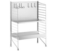 String Furniture Étagère autoportante Extérieur galvanisé