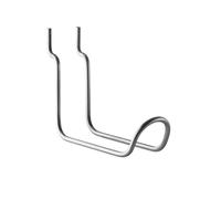 String Furniture Lot de 2 crochets verticaux doubles - Acier inoxydable