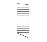 String Furniture Montant latéral String - 85 x 30 cm - Set de 2 - noir