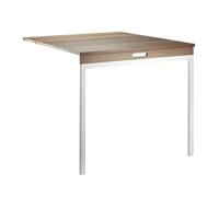 String Furniture Table pliante - noyer - blanc