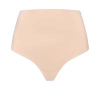 Bye Bra String gainant à la taille, sous-vêtements gainants, micro recy ontrôle du ventre, S-XXL, beige/noir, beige, S