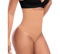 String Gainante Femme Ventre Plat Invisible Taille Haute Shapewear Thong