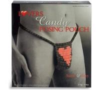String homme bonbons comestibles avec coeur sexy