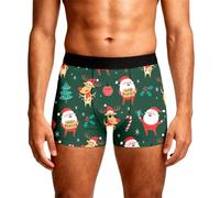 String Homme Elephant- Lot de Plusieurs Slips à ThèMe Festif MéLange Doux Et Respirant Coupe Confortable Ceinture éLastique pour Un Usage Quotidien Et Les FêTes Casual