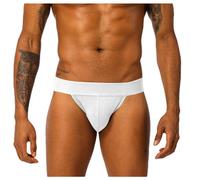 String Homme Sexy Érotique Lingerie sous Vêtements Vetement Coton De Bain Cuir Maillot sans Ficelle Slip Taille Basse Strings Elephant Tenu Noir Coquin Pute Jockstrap