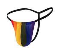 String Homme sous Vetement Homme Sexy Érotique Jockstrap sous Vêtement Triangle Exotique Sangles Élégantes Confort Toute Saison Lavage À La Main pour Moments Intimes Inoubliables
