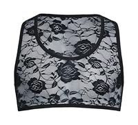 String Hommes Dentelle Tanga Culotte Gilet Culotte Transparente Hommes T Pantalons Culotte Slips Gilet Perles Slip, Noir , XXL