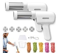 String Hopper Maker Electric - Idiyappam Maker Electric with 5 Molds, Cordless Noodle Maker for Home Kitchen | Easy Clean & Assembly (2pcs)