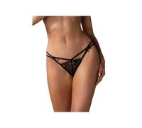 String Intensa double lanière noir - Taille : L/XL - 40/42