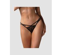String Intensa Double Thong en Dentelle Noire