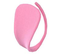 String invisible de style C pour femme - Léopard uni - Sans bretelles - String en C - Sous-vêtements de bikini - Culotte de lingerie