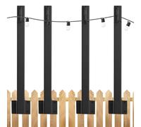 String Light Poles | 4 Pieces String Lighting Stand Rod