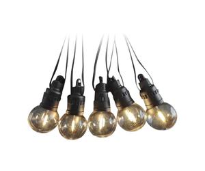 String Light Solaire V-TAC - IP44 - 0.5W - 300 Lumens - 3000K - 12m