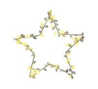 String Lights Indoor - 12.6 Inch Adjustable Fairy Lights | Iron LED Copper Wire - 4.5V IP44 Battery Powered Decorative Lighting with Warm Glow, perfect for bedrooms, walls and cosy gatherings