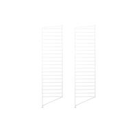 String Montant d'étagère String blanc. 115x30 cm. lot de 2