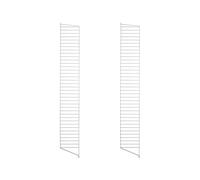 String Montant d'étagère String gris. 200x30 cm. lot de 2