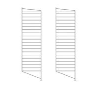 String Montant d'étagère String Gris foncé. 115x30 cm. lot de 2