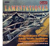 String Orch.St.Gallen/Schola Vocales Lamentations (String Orchestra St Ga (CD)