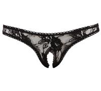 String ouvert - Dentelle - Noir - Taille S