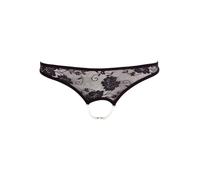 Lace String Perles noir M