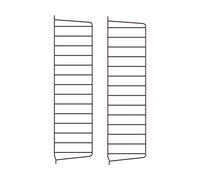 String Panneau mural String Brun foncé. 75x20 cm. 2 pièces