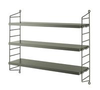String Pocket Étagère String Furniture Sage - 7350038274618