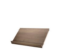 String Porte-revues String système 58x30cm bois noyer PxHxP 58x2x30cm