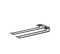 String Furniture Set de 2 cadres de suspension String système noir PxHxP 14x3x30cm