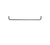 Pièce détachée Barres pour étagère métallique L 78 cm String Furniture Noir - 7350038272744