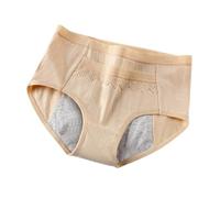 String pour femme anti-fuite, sous-vêtements physiologiques doux et respirants pour femme, beige, XL