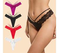String pour femme, culotte sexy pour femme, bikini en dentelle, string respirant et confortable