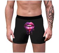 String pour Homme Pas Cher Maillot Shorty Ultra Absorbant Soie Longs Coeur Dessus Testicule Motif Rose Chaussettes Léopard Drôle Caleconnerie Préféré Nouveau Sportif Tendance