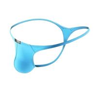 String pour hommes tendance décontracté drôle sous-vêtements pour hommes est UN, séduisant, sauvage charmant string pour hommes, bleu, XL