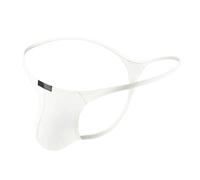 String pour hommes tendance décontracté drôle sous-vêtements pour hommes est UN, séduisant, sauvage charmant string pour hommes, Blanc., XL