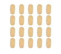 String Protectors Bridges Parchment For Violin Parts Gluing Under Musical Instruments Accessories Kit d'accessoires violon et violon (Size : 20pcs)