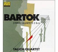 String Quartets 2 & 6 by Bartok