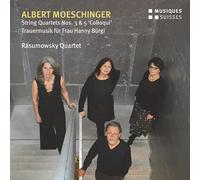 Moeschinger / Rasumowsky Quartet - String Quartets 3 & 5 / Trauermusik Fur Frau [Compact Discs]