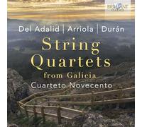String Quartets by Del Adalid, Arriola & Durán