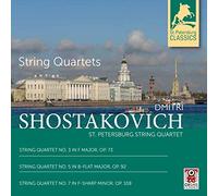 String Quartets No.3,5,7