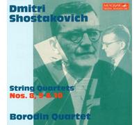 String Quartets No. 8, 9 & 10 Borodin Quartet
